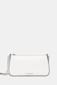 Kožená kabelka MICHAEL Michael Kors usňová koža biela 32H3S8EW6L