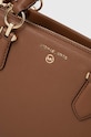 MICHAEL Michael Kors torebka skórzana brązowy 32S2G6AC1L