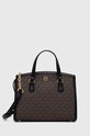 Kabelka MICHAEL Michael Kors imitácia kože hnedá 30F2G7CM1B