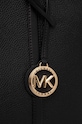 Δερμάτινη τσάντα MICHAEL Michael Kors μαύρο 30R4G1LT3L