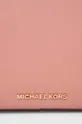 ružová Kožená kabelka MICHAEL Michael Kors