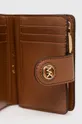 Шкіряний гаманець MICHAEL Michael Kors коричневий