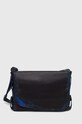 Ader Error leather handbag Vlead Messenger Bag black BMADFWBA1101