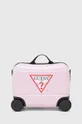 rózsaszín Guess gyermek bőrönd Gyerek