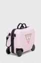 Guess walizka dziecięca 76x36x33 cm H3GZ04.WFGY0.9BYX różowy AW23