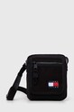 Tommy Jeans saszetka tekstylny czarny AM0AM11152