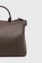 hnedá Kožená taška Coccinelle