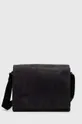 čierna Kožená taška Strellson Pánsky