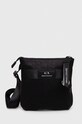 Armani Exchange saszetka nie mieści A4 czarny 952567.3F867