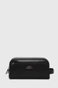 čierna Kožená kozmetická taška Polo Ralph Lauren Pánsky
