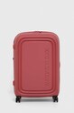 Куфар Mandarina Duck LOGODUCK + 75x49x31-34 cm изкуствен червен P10SZV33
