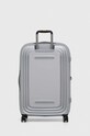 Akcesoria Mandarina Duck walizka LOGODUCK + 75x49x31-34 cm P10SZV33 srebrny