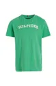 Tommy Hilfiger t-shirt bawełniany dziecięcy zielony