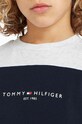 Tommy Hilfiger t-shirt bawełniany dziecięcy KB0KB08374.74.122.9BYX szary