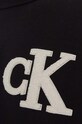 Calvin Klein Jeans t-shirt bawełniany dziecięcy czarny IB0IB01729.9BYX