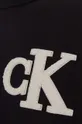 μαύρο Παιδικό βαμβακερό μπλουζάκι Calvin Klein Jeans