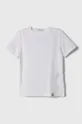 bela Otroška kratka majica Calvin Klein Jeans Fantovski