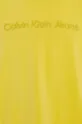 κίτρινο Μπλουζάκι Calvin Klein Jeans