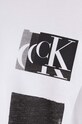 Detské bavlnené tričko Calvin Klein Jeans biela IB0IB01767.9BYX