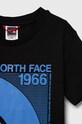 Chłopiec The North Face t-shirt bawełniany dziecięcy B GRAPHIC S/S TEE 1 NF0A854X czarny