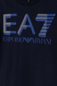 Chłopiec EA7 Emporio Armani t-shirt bawełniany dziecięcy 6RBT58.BJ02Z granatowy