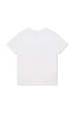 Chłopiec Kenzo Kids t-shirt bawełniany dziecięcy K25883.114.150 beżowy