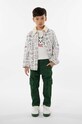 Detské bavlnené tričko Kenzo Kids béžová K25883.114.150