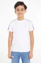 bijela Dječja majica kratkih rukava Tommy Hilfiger Za dječake