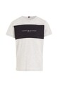 Tommy Hilfiger t-shirt bawełniany dziecięcy KB0KB08552.74.122.9BYX szary AW23