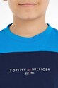 Παιδικό βαμβακερό μπλουζάκι Tommy Hilfiger KB0KB08552.74.122.9BYX μπλε