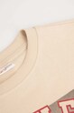 Chłopiec Coccodrillo t-shirt bawełniany dziecięcy ZC3143203VBB beżowy