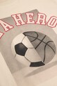 Coccodrillo t-shirt bawełniany dziecięcy beżowy ZC3143203VBB