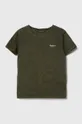 zelena Otroška bombažna kratka majica Pepe Jeans Fantovski