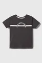 сірий Дитяча бавовняна футболка Pepe Jeans Для хлопчиків