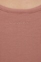 Top Calvin Klein K20K205546 πορτοκαλί
