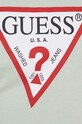 Бавовняна футболка Guess зелений W1YI1B.I3Z14