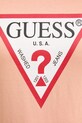 Guess tricou din bumbac portocaliu W1YI1B.I3Z14