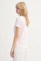 Odzież Guess t-shirt bawełniany W1YI1B.I3Z14 różowy