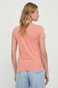 Guess t-shirt bawełniany W1YI1B.I3Z14 pomarańczowy AW25