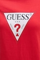 Guess t-shirt bawełniany czerwony W1YI1B.I3Z14