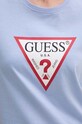 Guess tricou din bumbac albastru W1YI1B.I3Z14