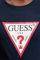 Bavlnené tričko Guess W1YI1B.I3Z14 tmavomodrá