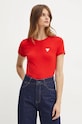 Guess tricou rosu W2YI44.J1314