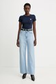 Guess t-shirt W2YI44.J1314 granatowy NC25