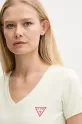 Guess t-shirt żółty W2YI45.J1314