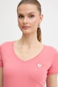 Guess tricou roz W2YI45.J1314