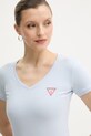 Guess t-shirt niebieski W2YI45.J1314