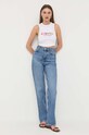 Βαμβακερό Top Guess W3YP45.K1811 λευκό AW23