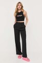 Guess top bawełniany W3YP45.K1811 czarny AW23