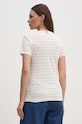 Odzież Tommy Hilfiger t-shirt bawełniany WW0WW37857 beżowy